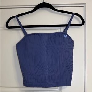 Women's Blue Strappy Top
